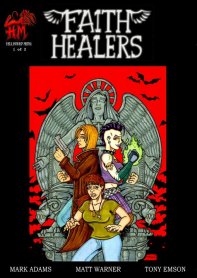 Faith Healers - Volume 1 - comic book cover art