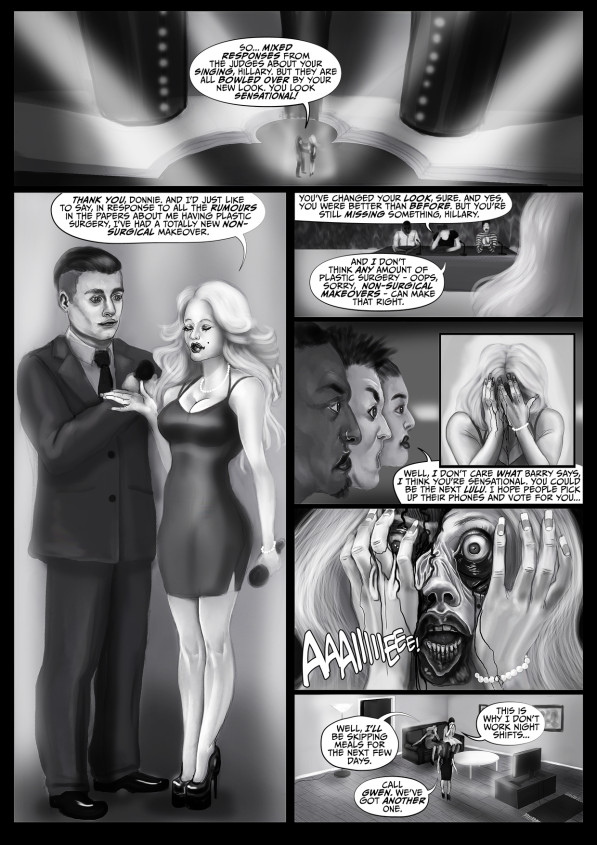 Faith Healers: The Flesh Angel - Part 1 (web comic)