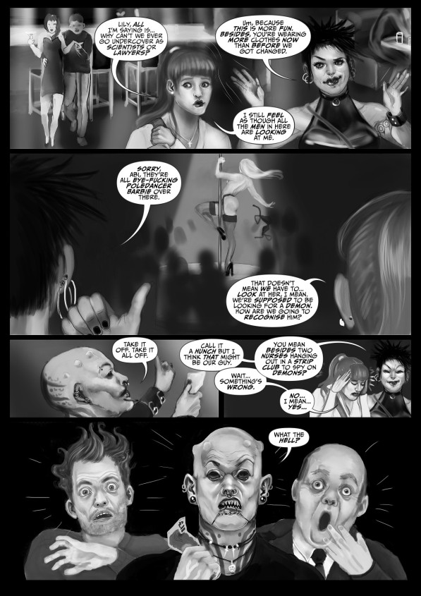Faith Healers: The Flesh Angel (part 2) - page 1 of 2