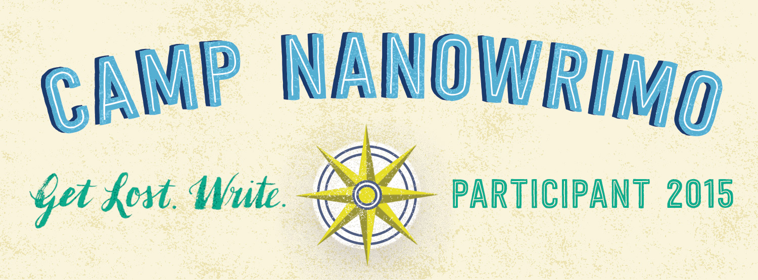 Camp NaNoWriMo 2015 - Participant badge