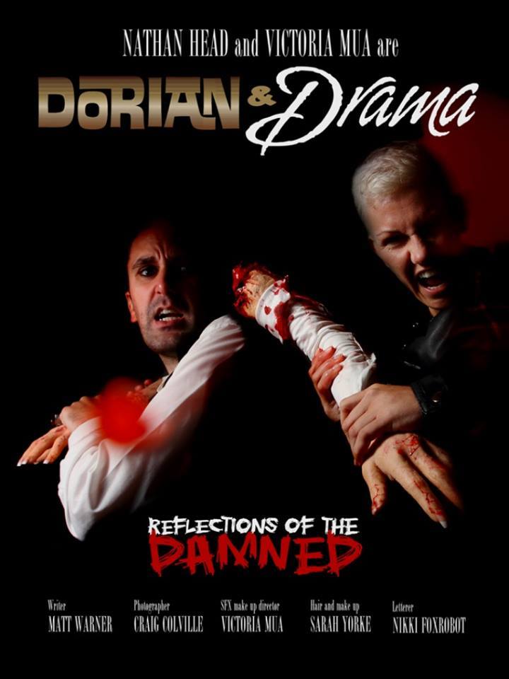 Dorian & Drama: Reflections of the Damned - cover
