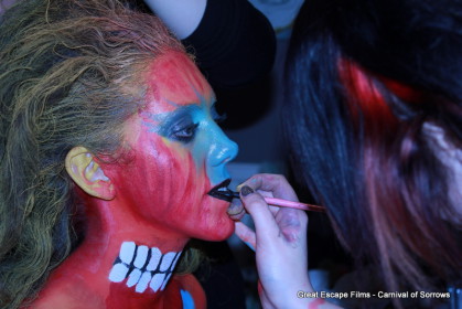 The Painted Lady - Make up behind the scenes