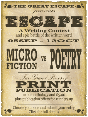 Click for details of our flash fiiction and poetry competion