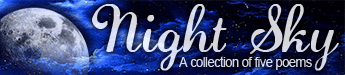 Night Sky poetry collection banner
