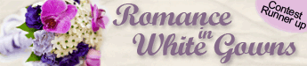 Romance in White Gowns - short story title banner